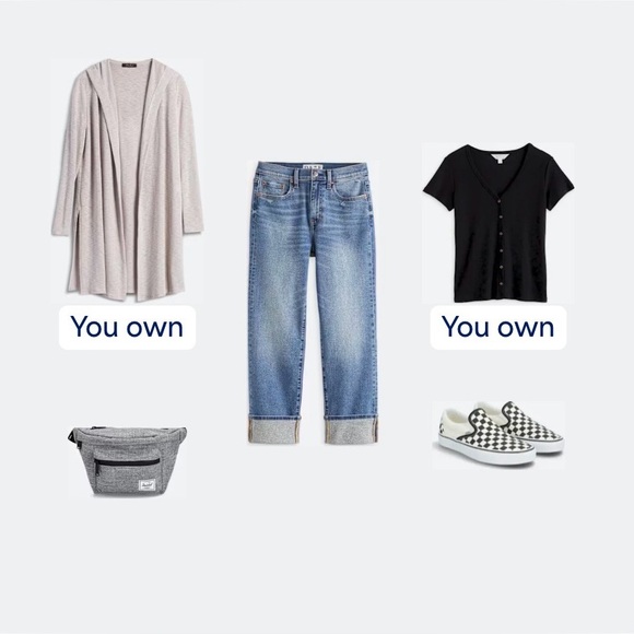 NWT Laila Jayde Molli Light Grey Long Hooded Cardigan, Size Small - Picture 16 of 16